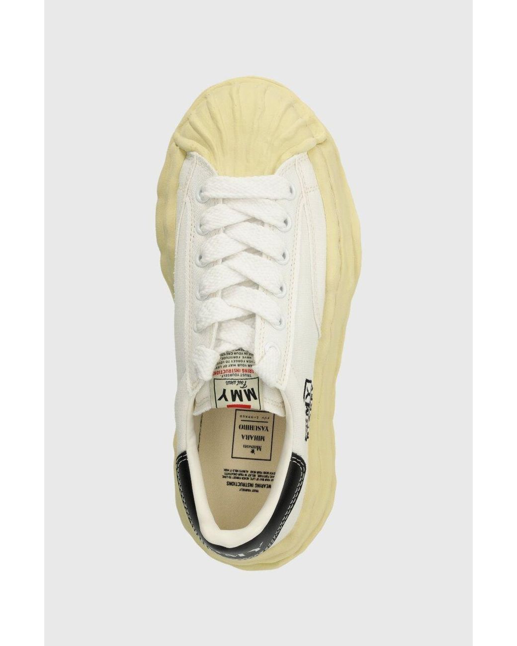 Maison Mihara Yasuhiro White Blakey Vl Og Low-Top Sneakers for men