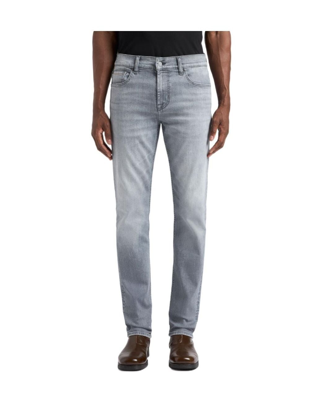 7 For All Mankind Blue Slimmy Special Edition for men