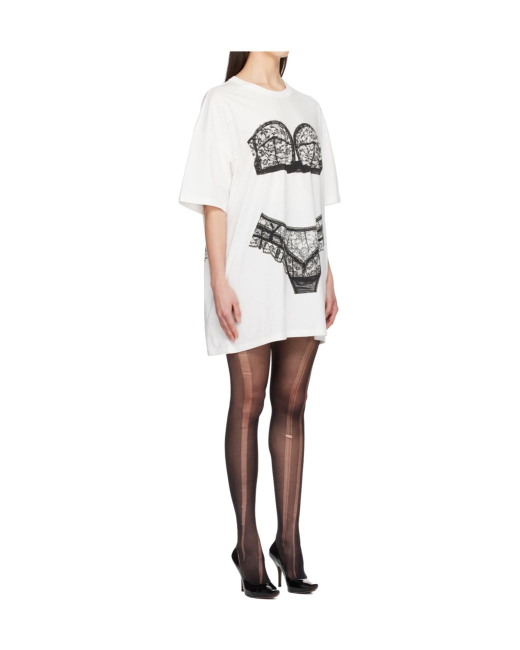 VAQUERA White Phantom Mini Dress