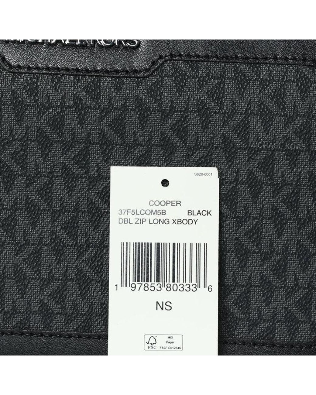 Michael Kors Black Patterned Shoulder Bag for men