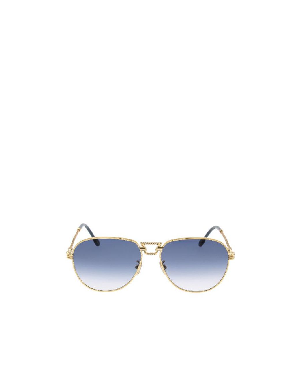 Fred Blue Logo Sunglasses for men