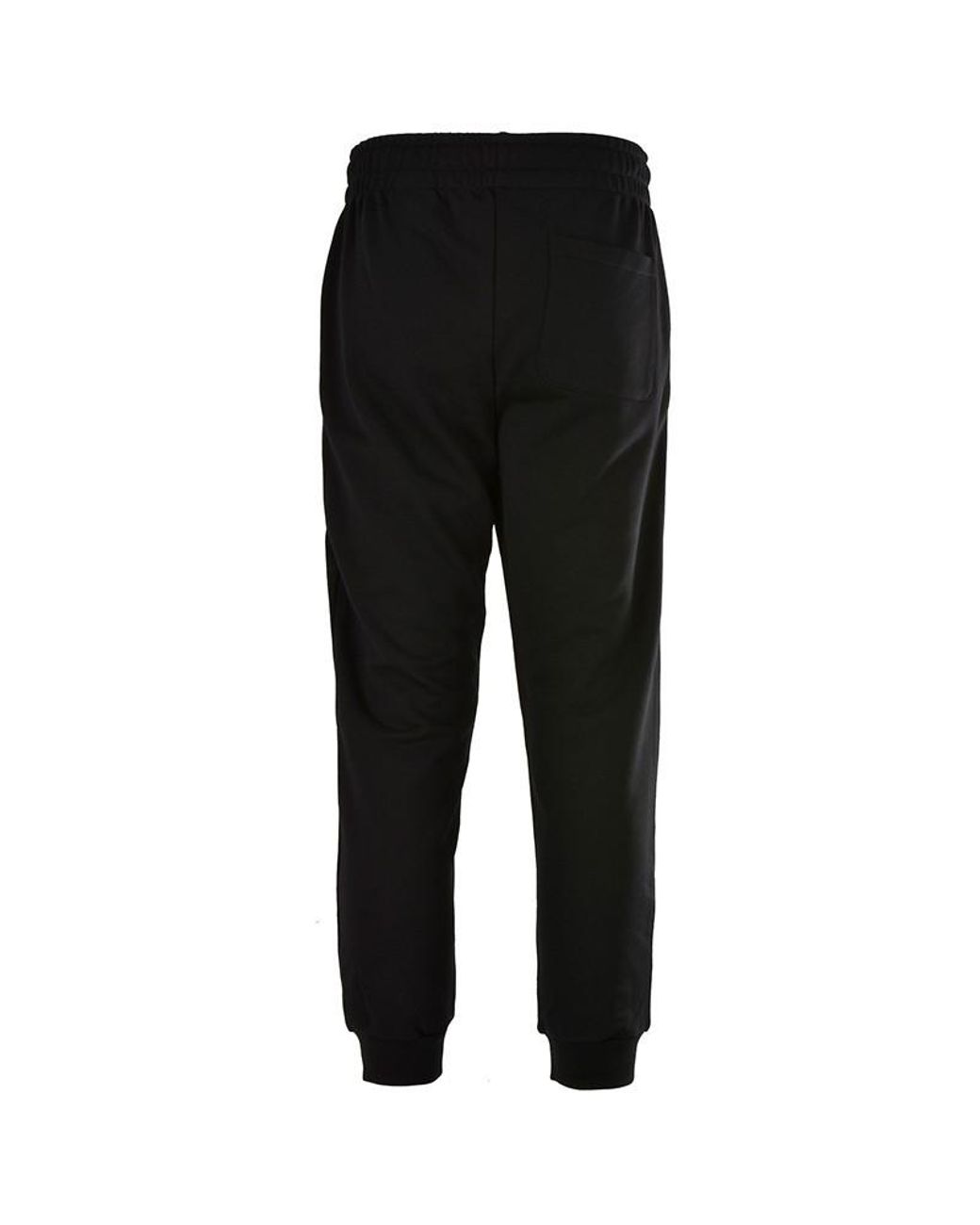 Moschino Black Logo Printed Sweatpants for men