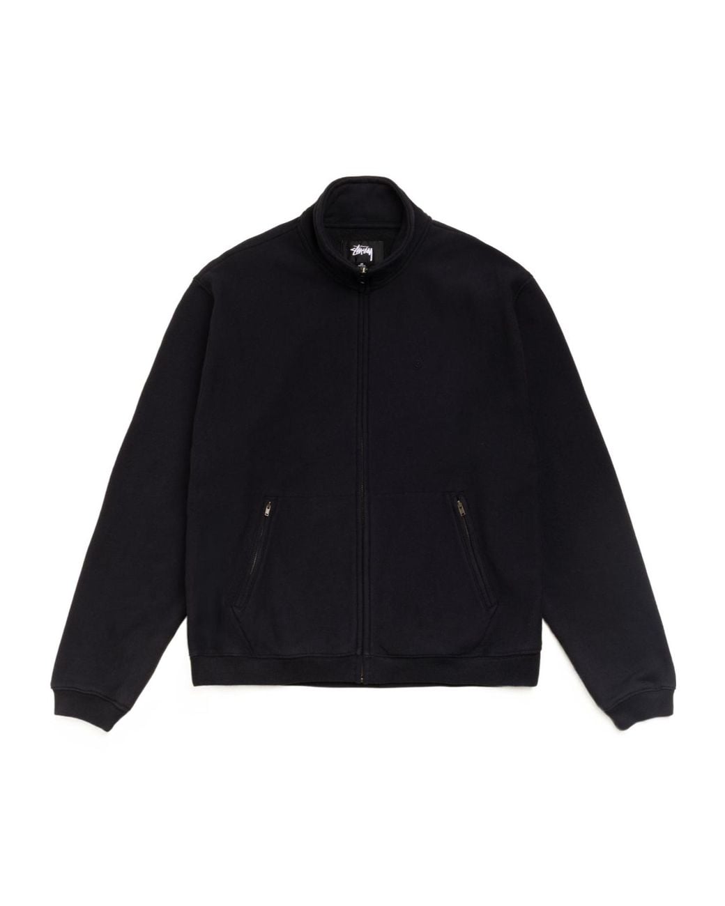 Stussy Blue Stüssy Zip-Up Funnel-Neck Sweatshirt for men
