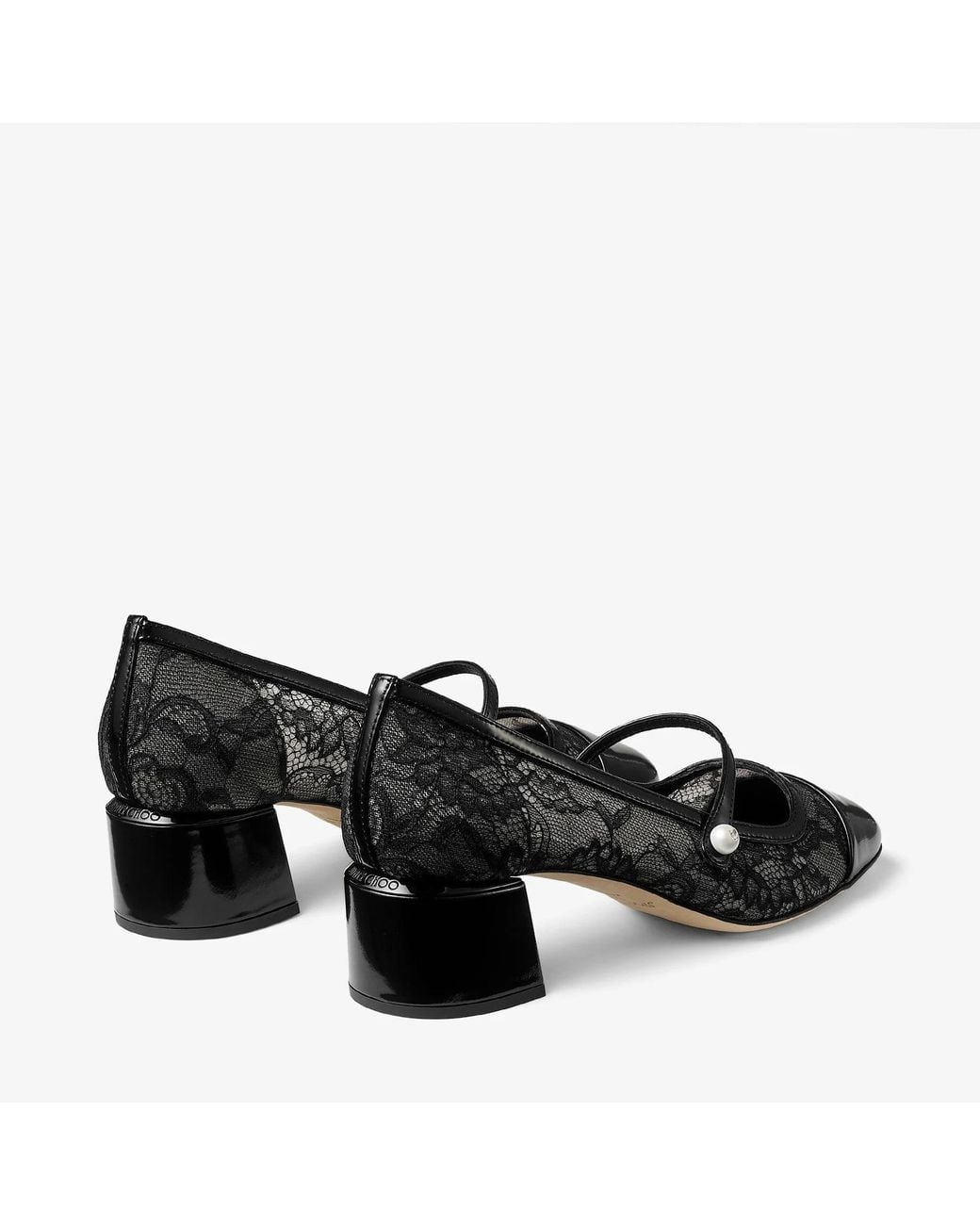Jimmy Choo Black Elisa High Heels