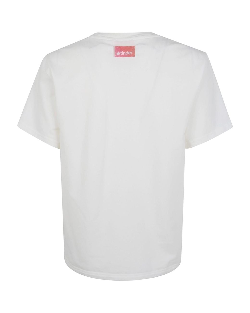 DIESEL White X Tinder Pr-T-Nots-Chi-R For Successful Loving Logo T-Shirt for men