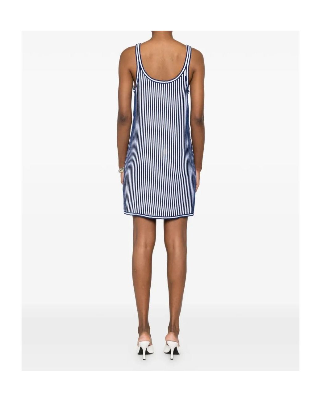 Tom Ford Blue Striped Dress
