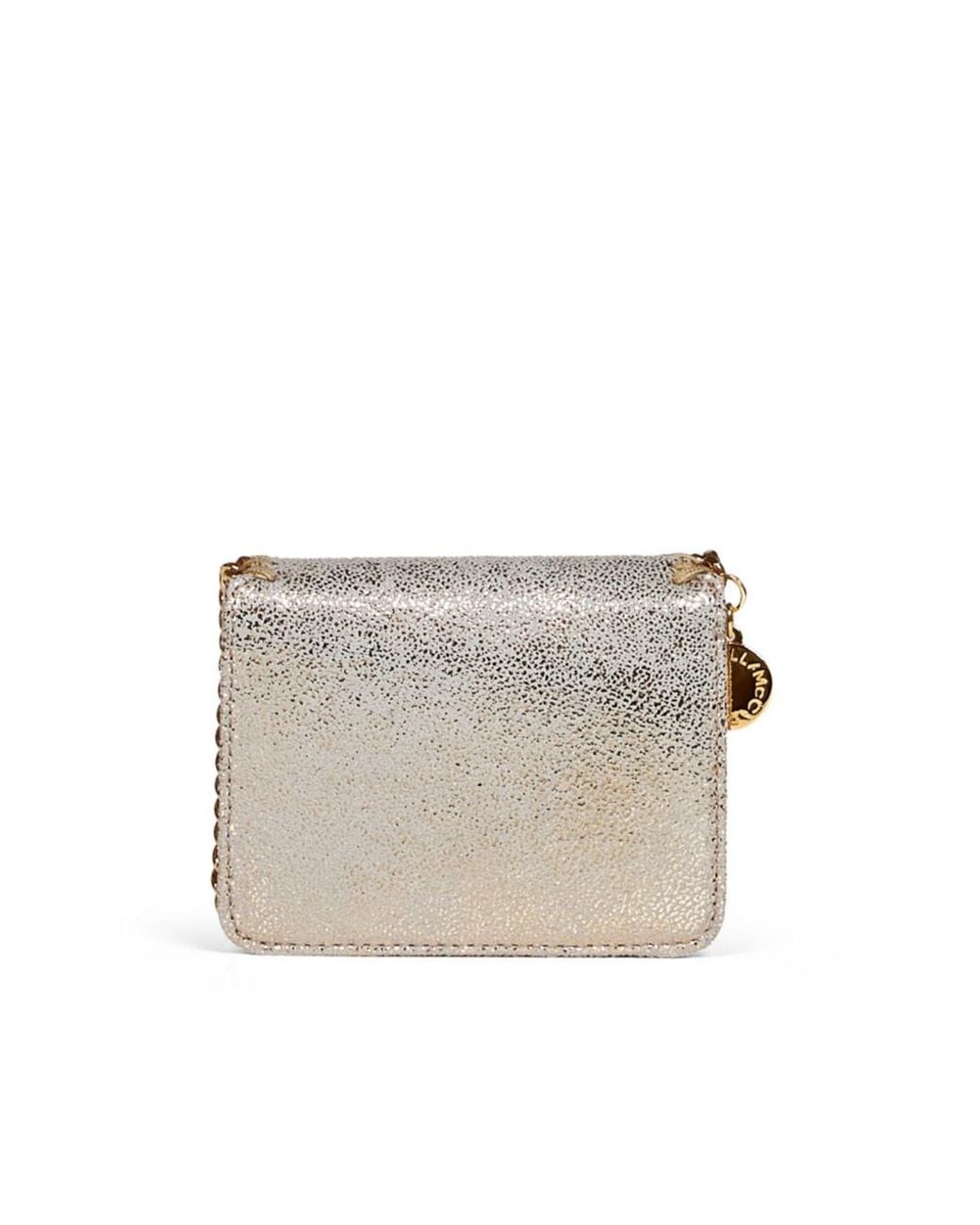 Stella McCartney Gray Zip Around Wallet