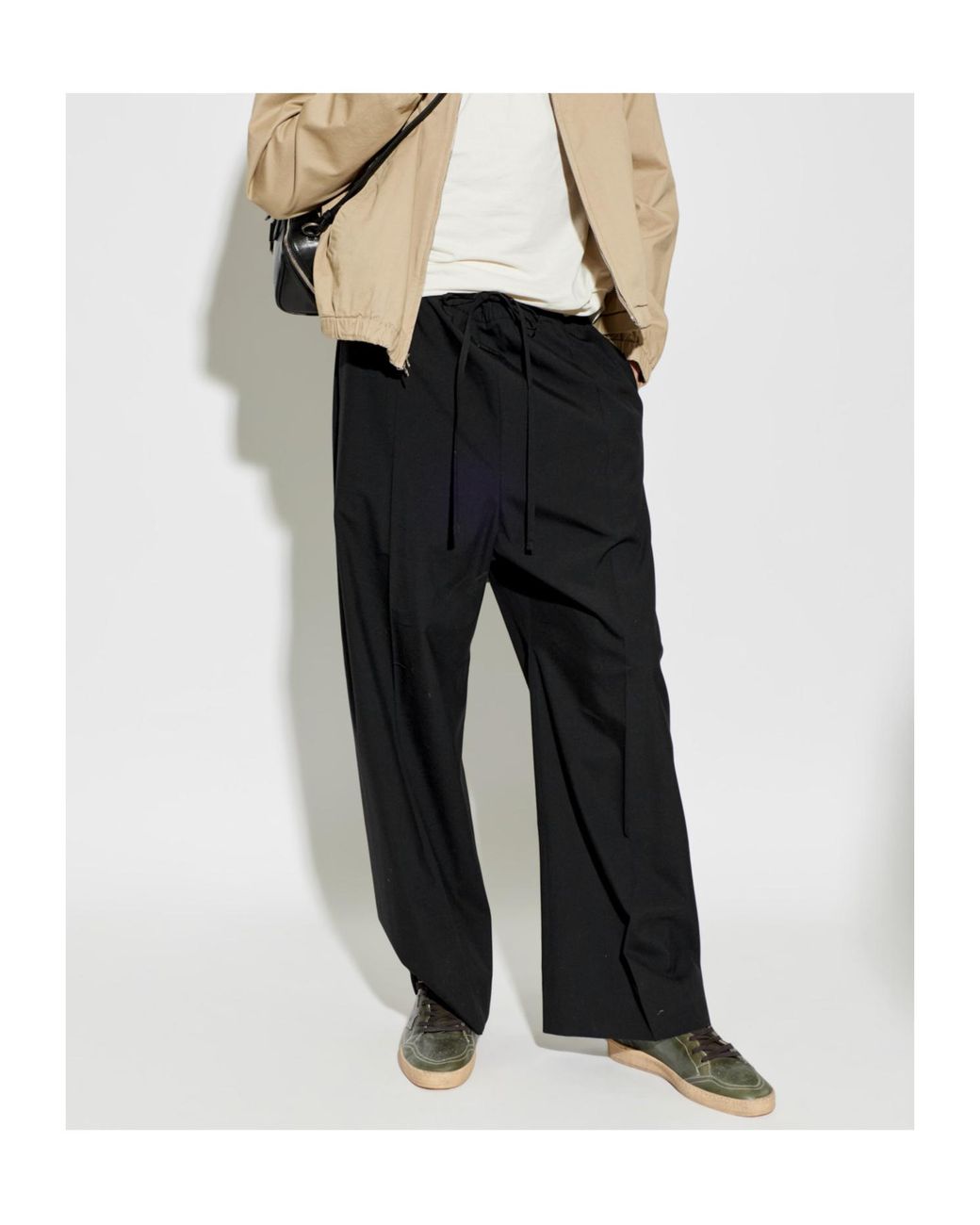 Golden Goose Deluxe Brand Brown Ball Star Low-Top Sneakers for men