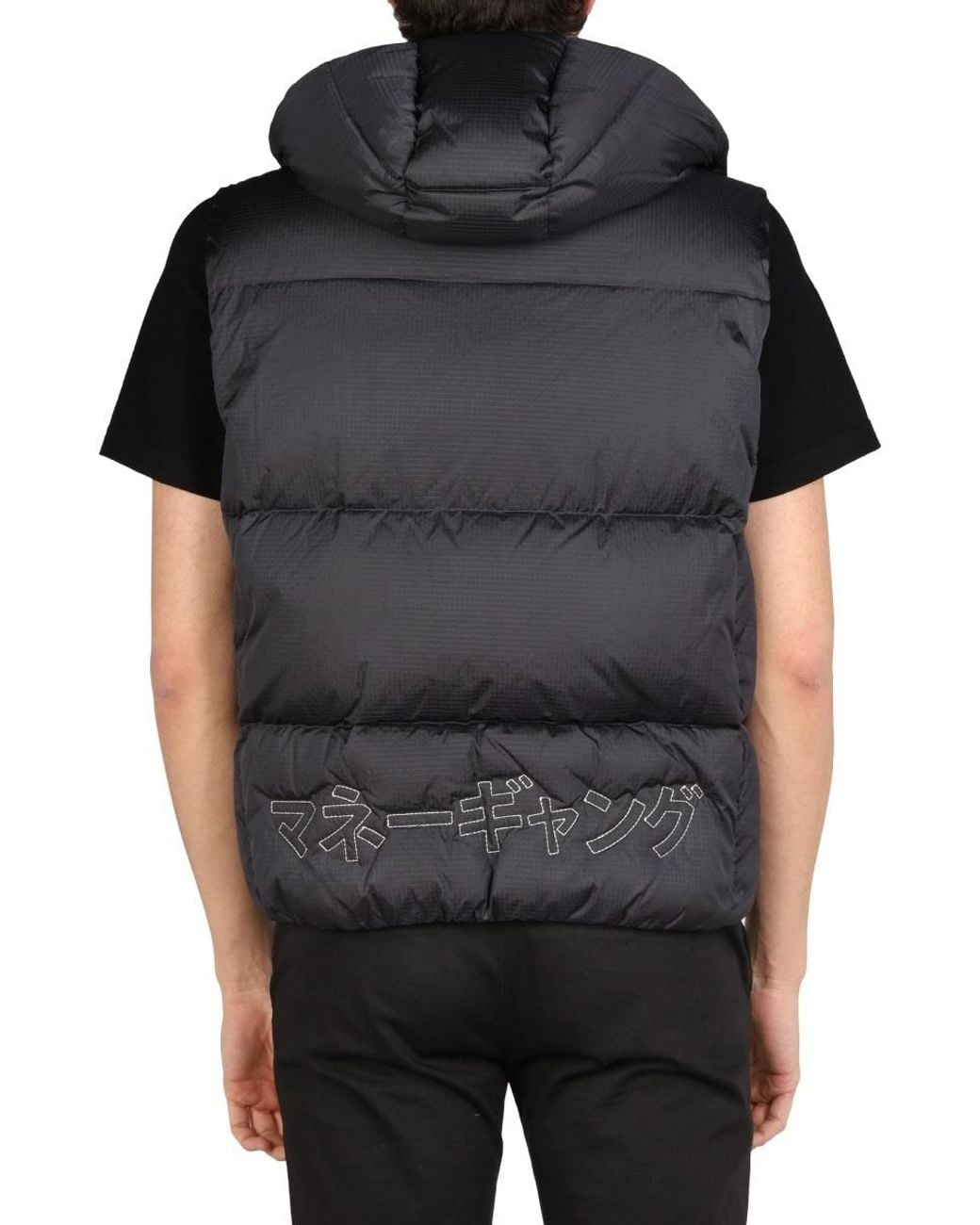 Tatras Black X Sfera Ebbasta Hooded Puffer Vest for men