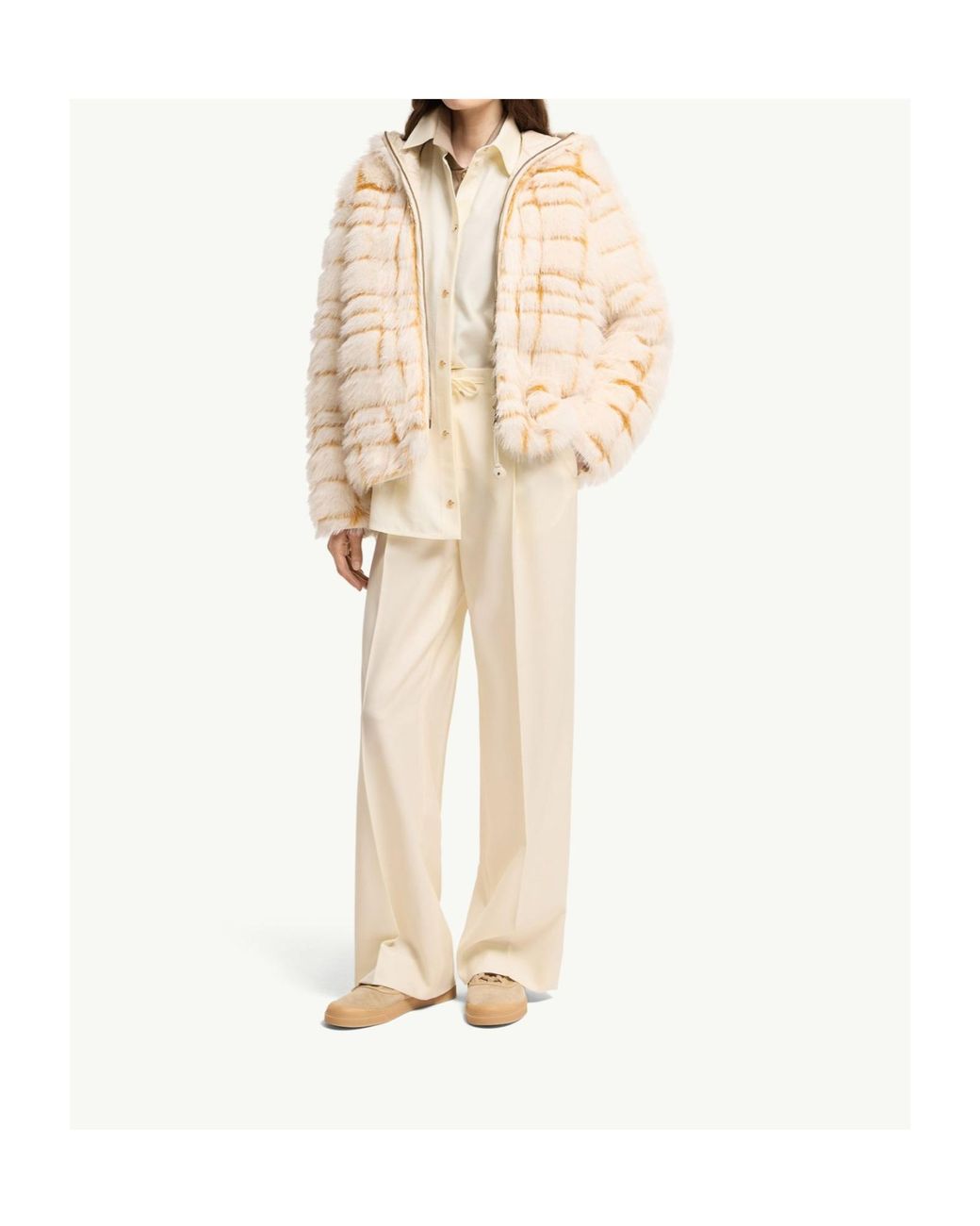 Moncler Natural Pluvier Short Padded Jacket