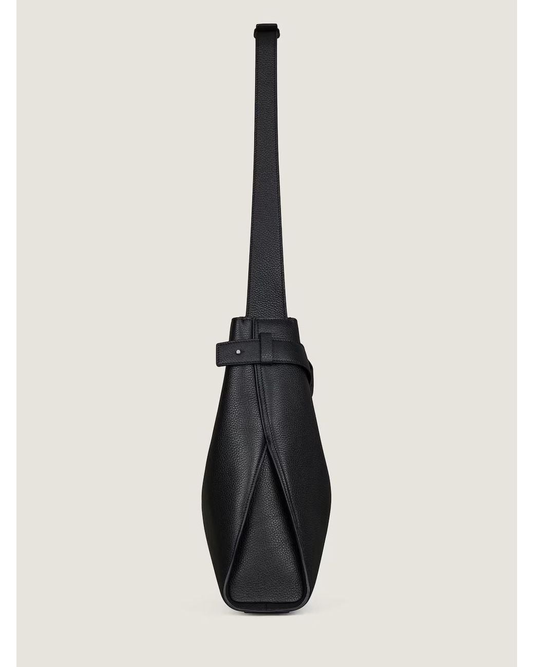 Givenchy Black Medium Belted Hobo Bag for men