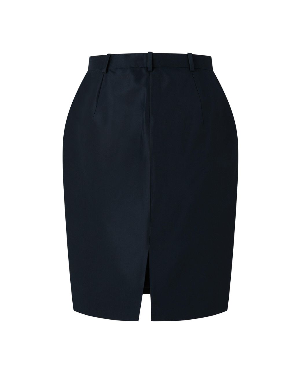 Gucci Blue Silk Skirt