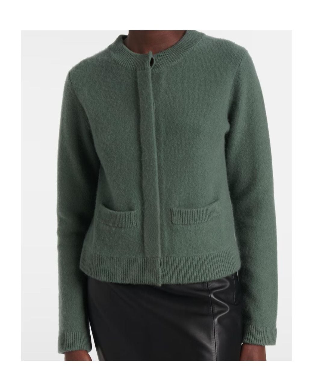 Vince Green Long Sleeve Cardigan