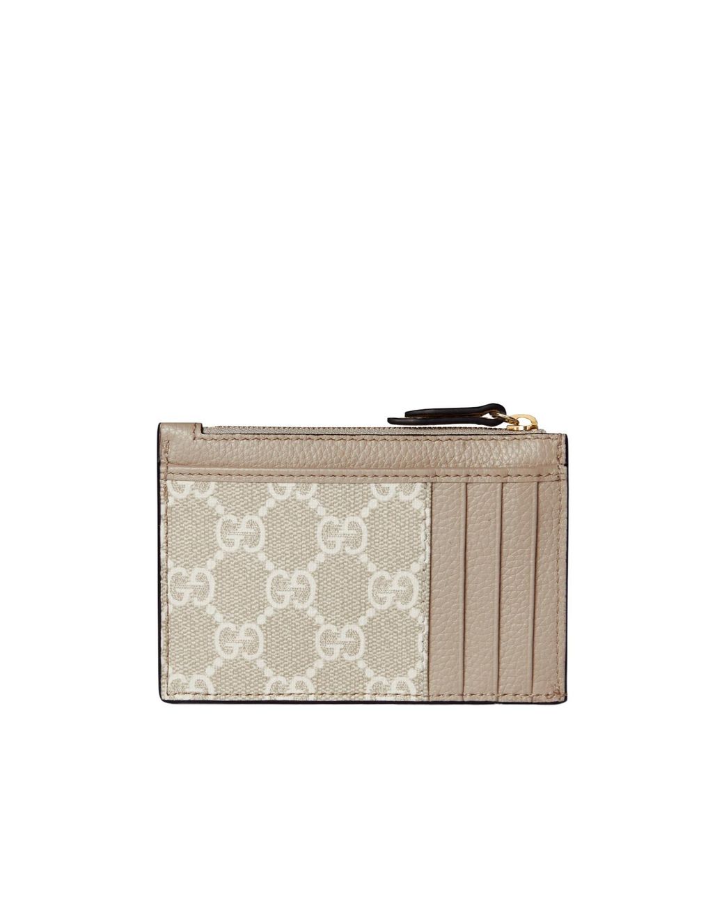 Gucci Multicolor Bi-Color Gg Marmont Zip Key Pouch