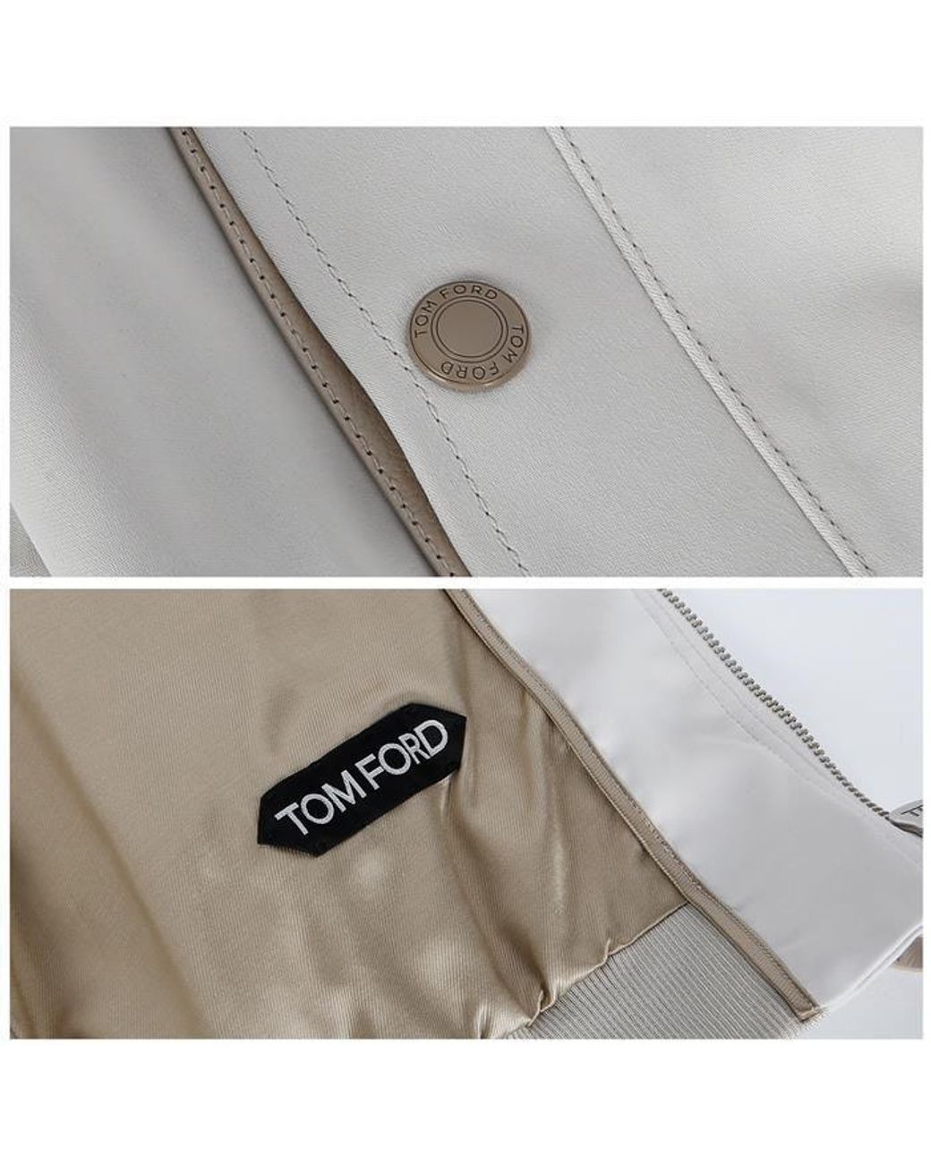 Tom Ford Gray Cady Bomber Jacket for men