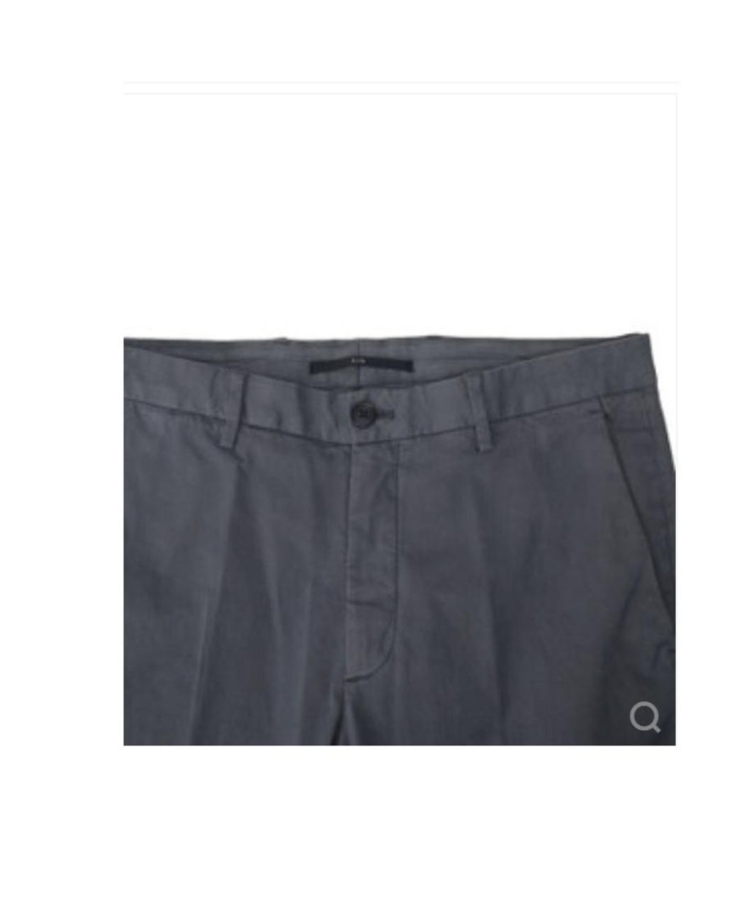 Zegna Blue Logo Details Casual Pants for men