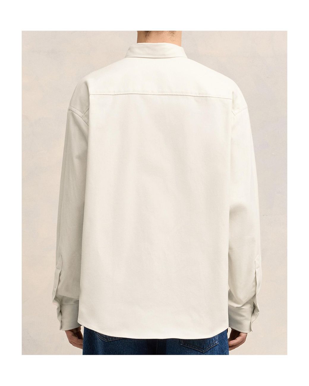 AMI Natural Ami De Coeur Boxy Fit Shirt for men