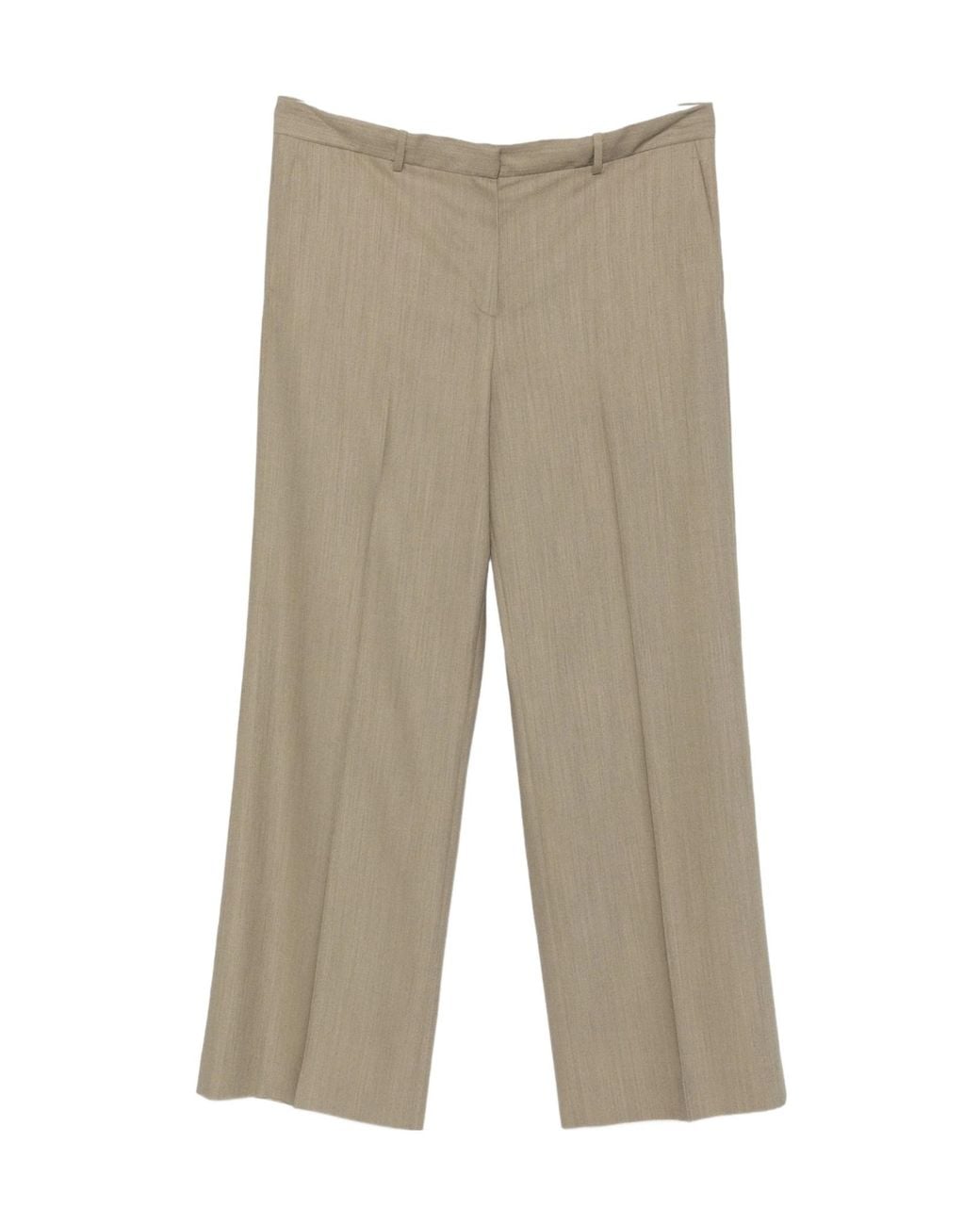 Calvin Klein Gray Casual Pants With Belt Loops