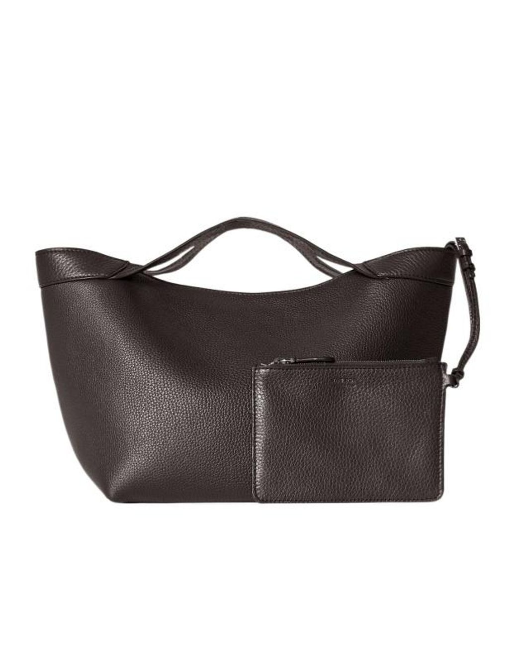The Row Black Small Kit Tote Bag