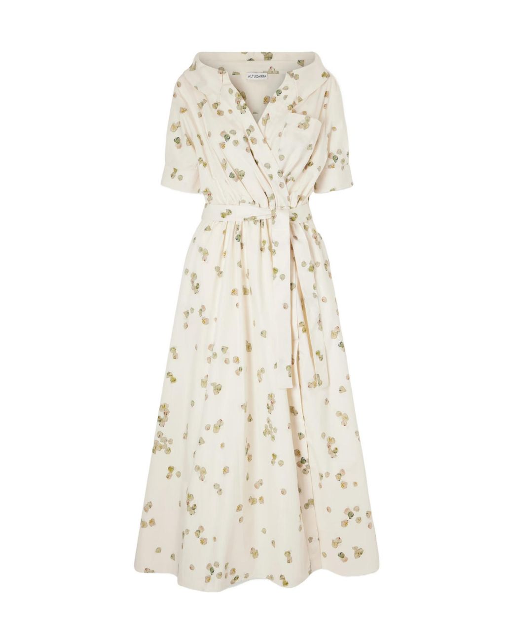 Altuzarra White Floral-Print Dress