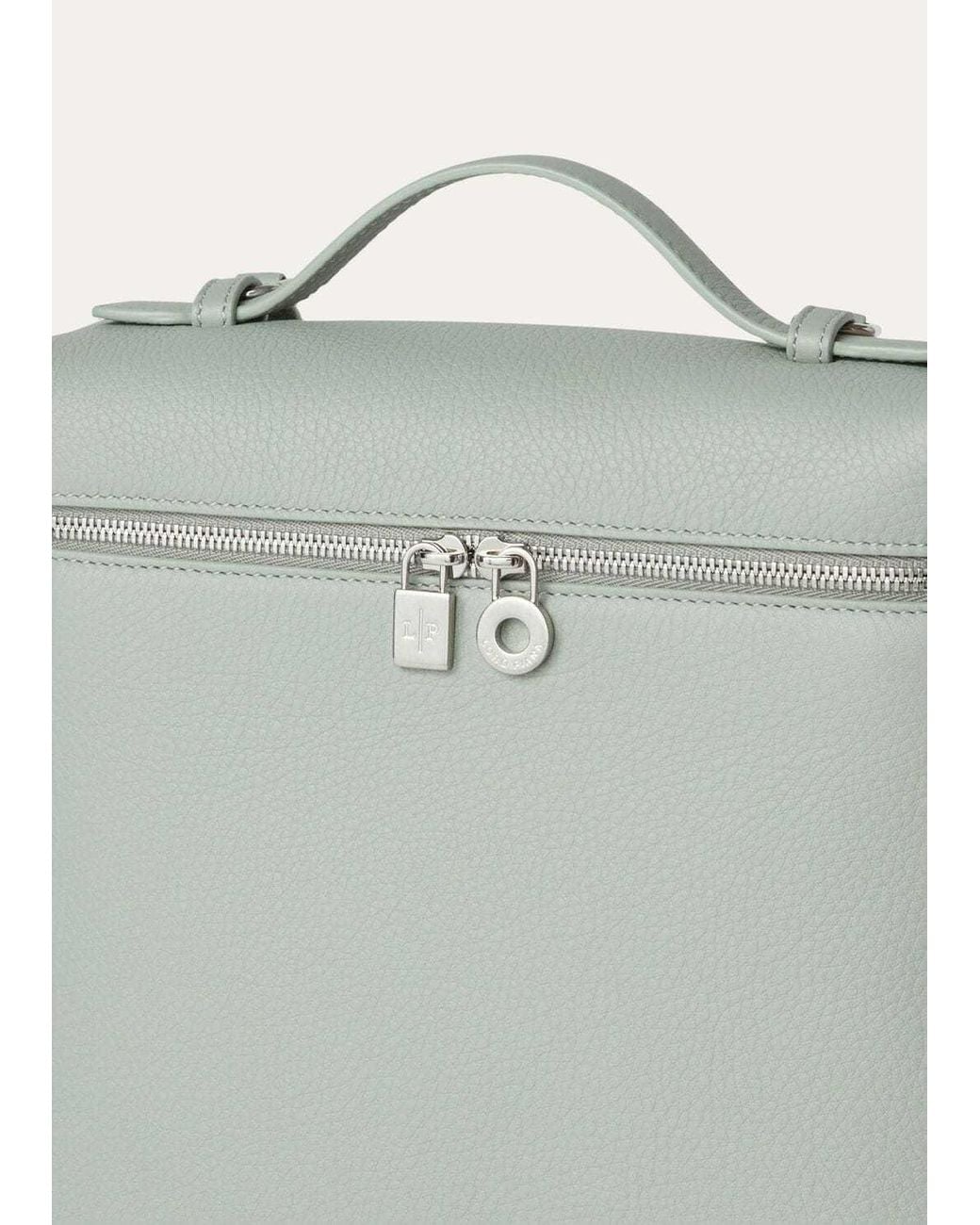 Loro Piana Green Extra Pocket L23.5 Backpack