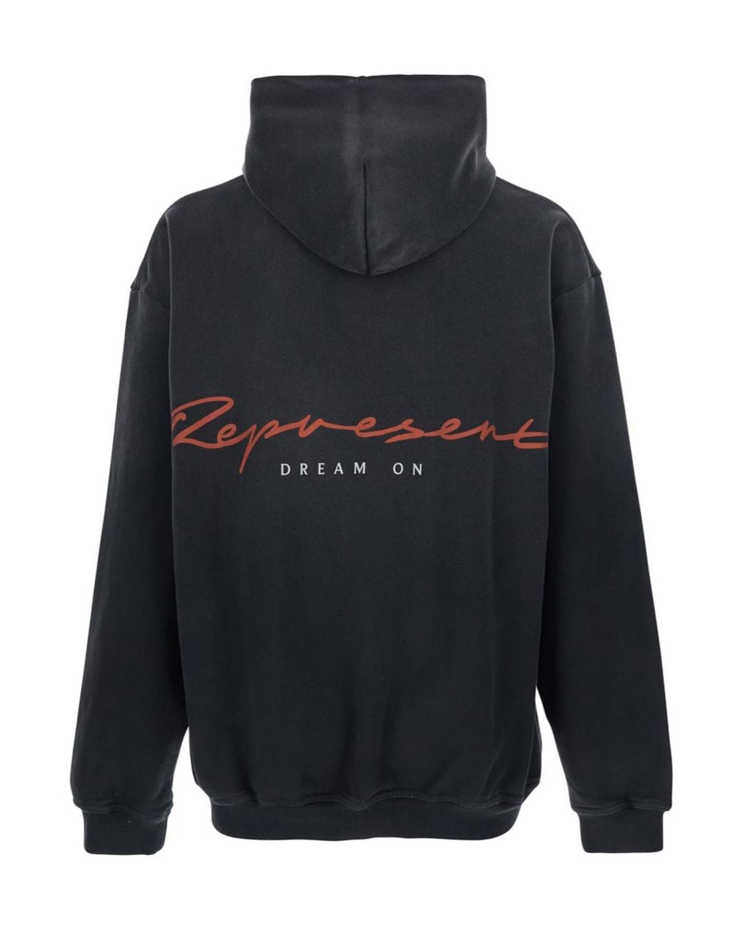 Represent Blue Maxi Printed Hoodie for men
