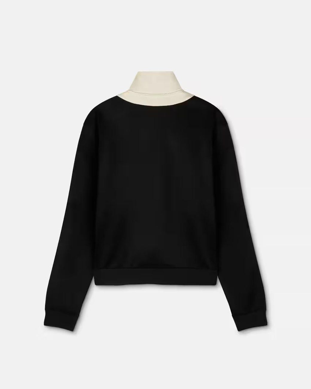 Versace Black Long-Sleeved Zipped Sweatshirt for men