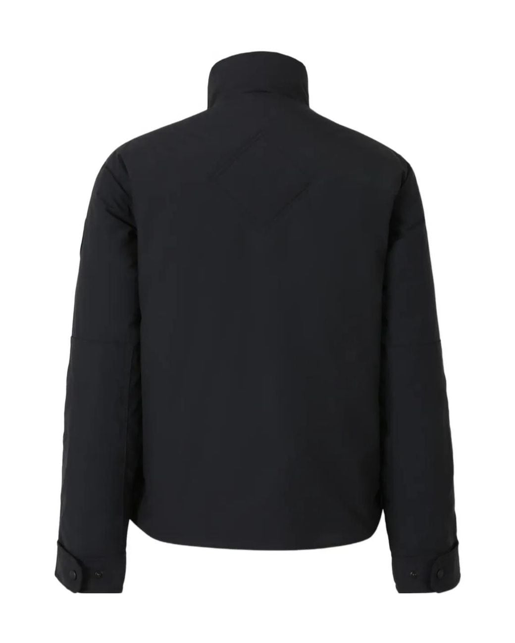 Canada Goose Black Logo-Patch Padded Jacket for men