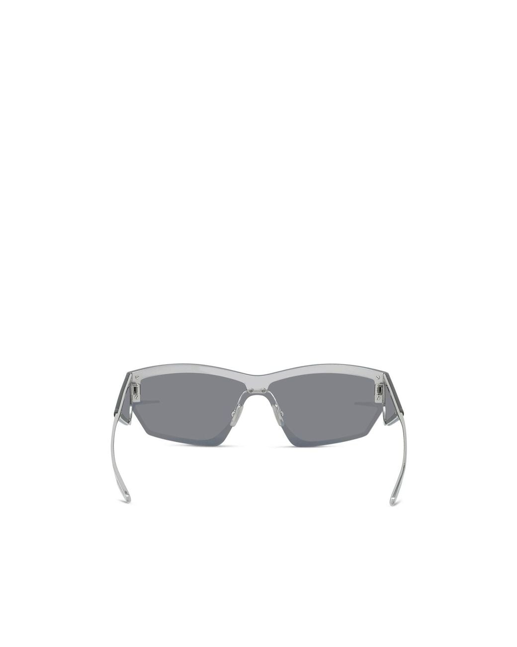 Givenchy Blue Eyewear Geometric Frame Sunglasses