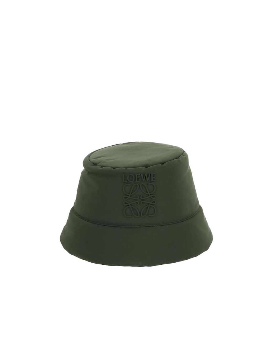 Loewe Black Logo Patch Bucket Hat