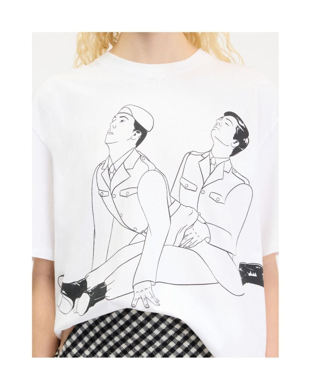 Jean Paul Gaultier White The Kamasutra Oversized T-Shirt for men