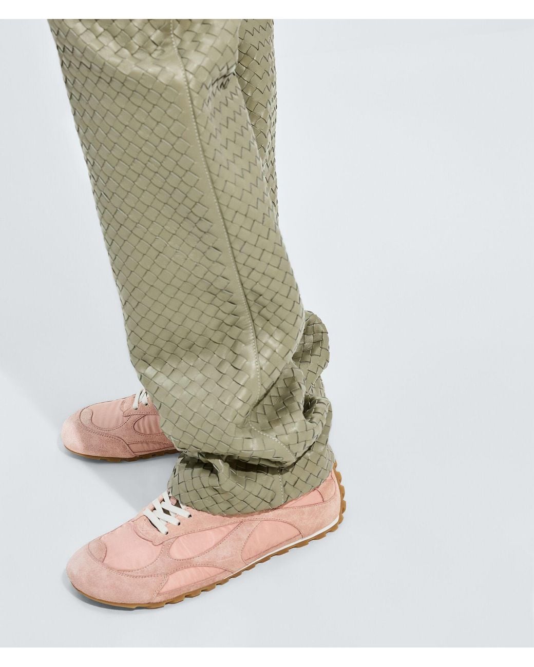 Bottega Veneta Pink Orbit Flash Sneaker