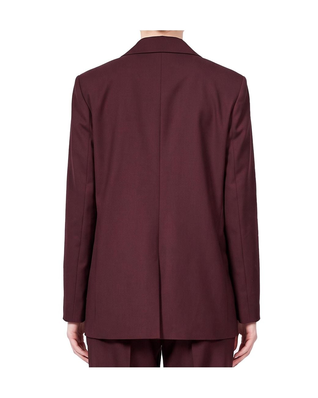Antonelli Purple Double-Breasted Blazer