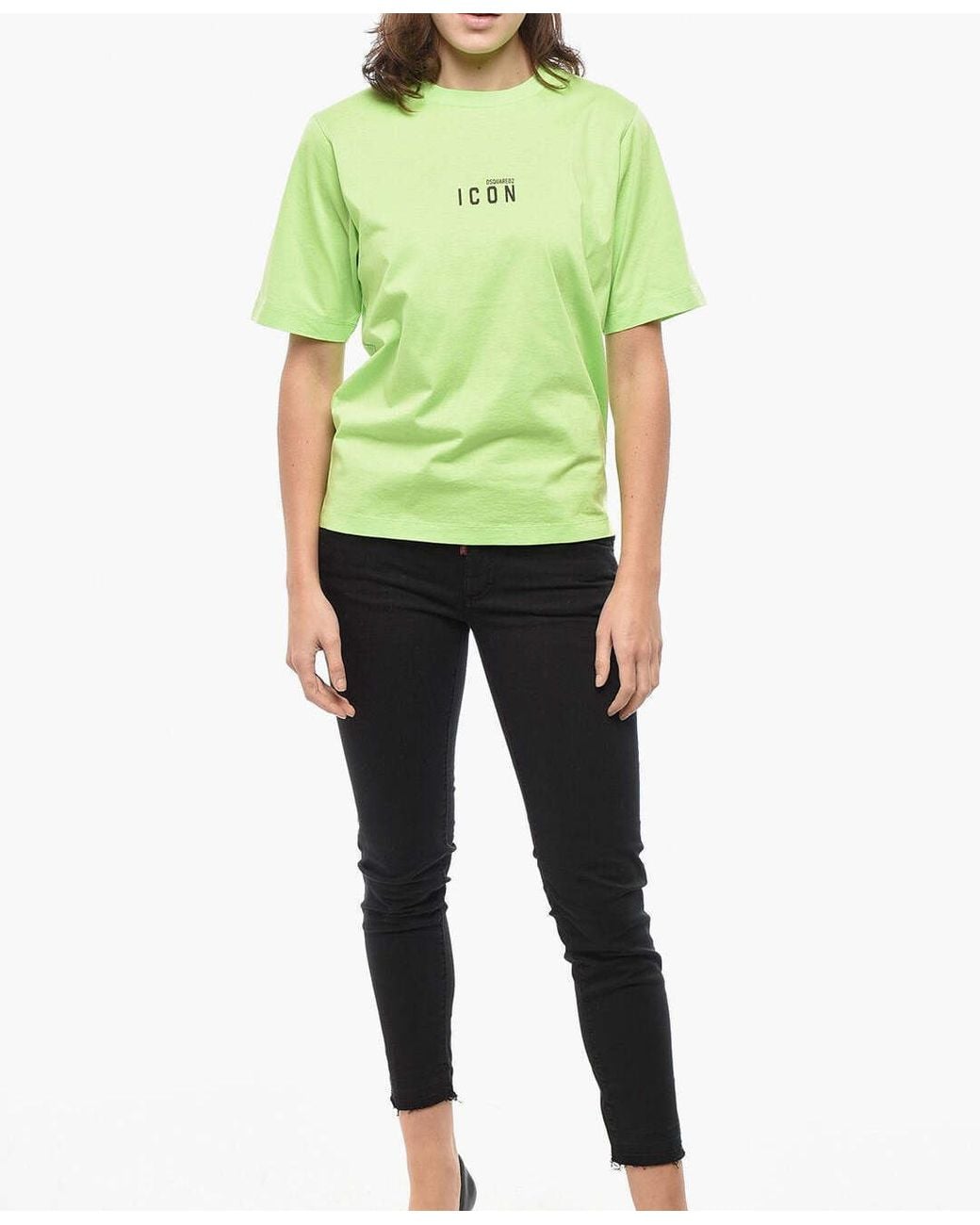 DSquared² Green Icon Crewneck T-Shirt