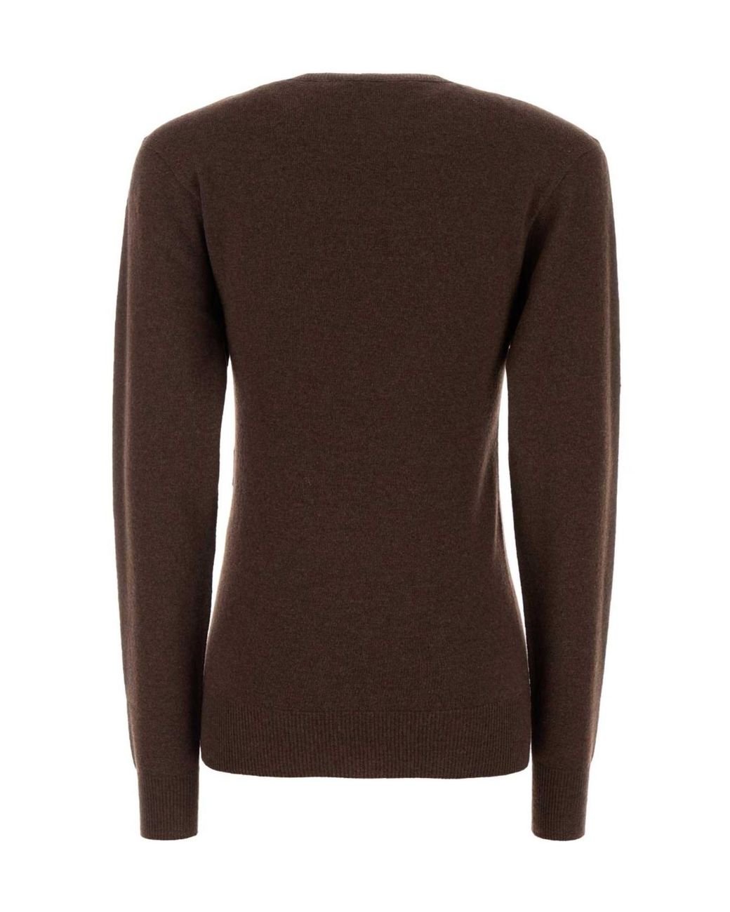 Stella McCartney Brown Crewneck Knitted Jumper