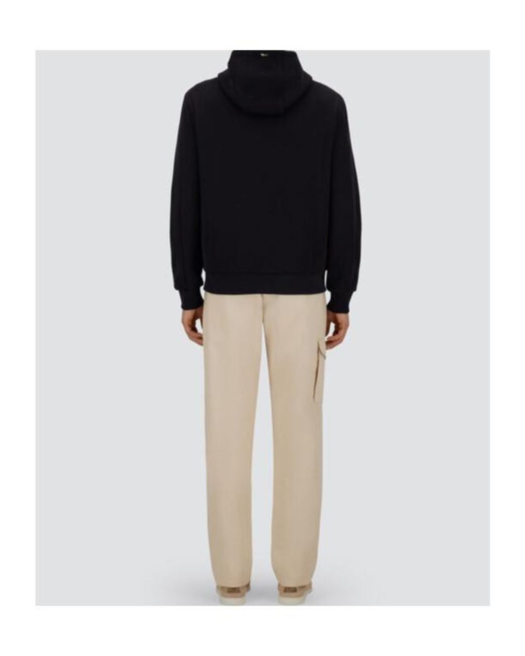 Herno Blue Hooded Resort Jacket for men