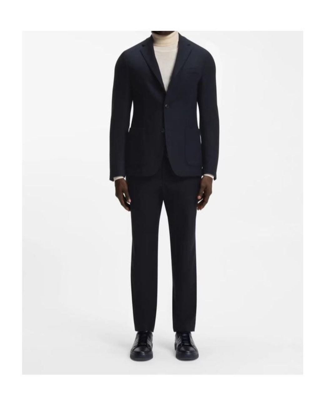 Boss Blue Boss Drawstring Tapered Pants for men