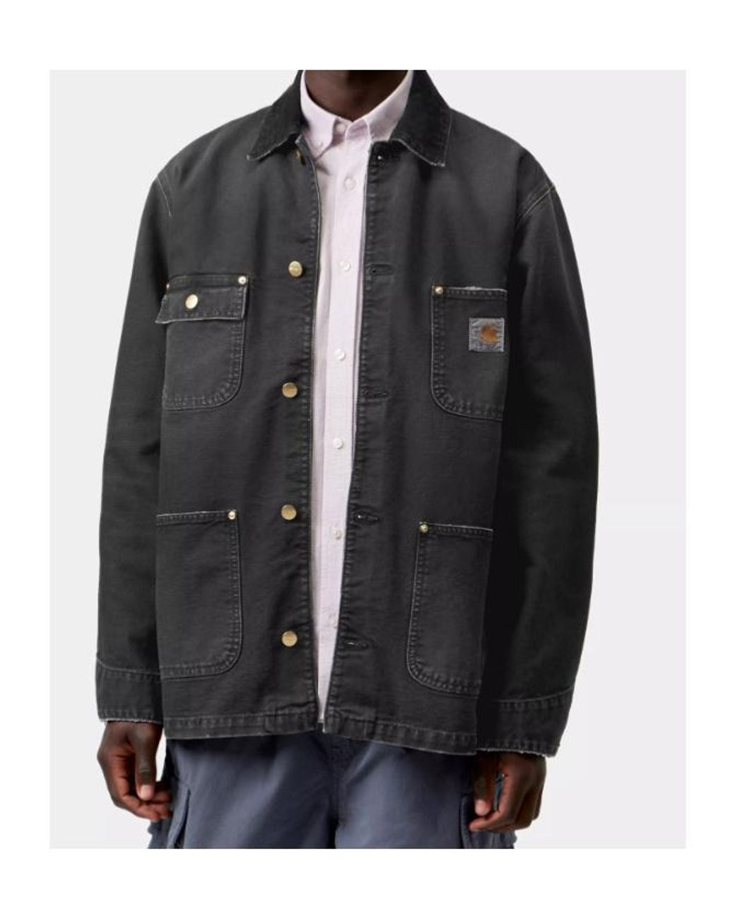 Carhartt Black Og Chore Coat for men