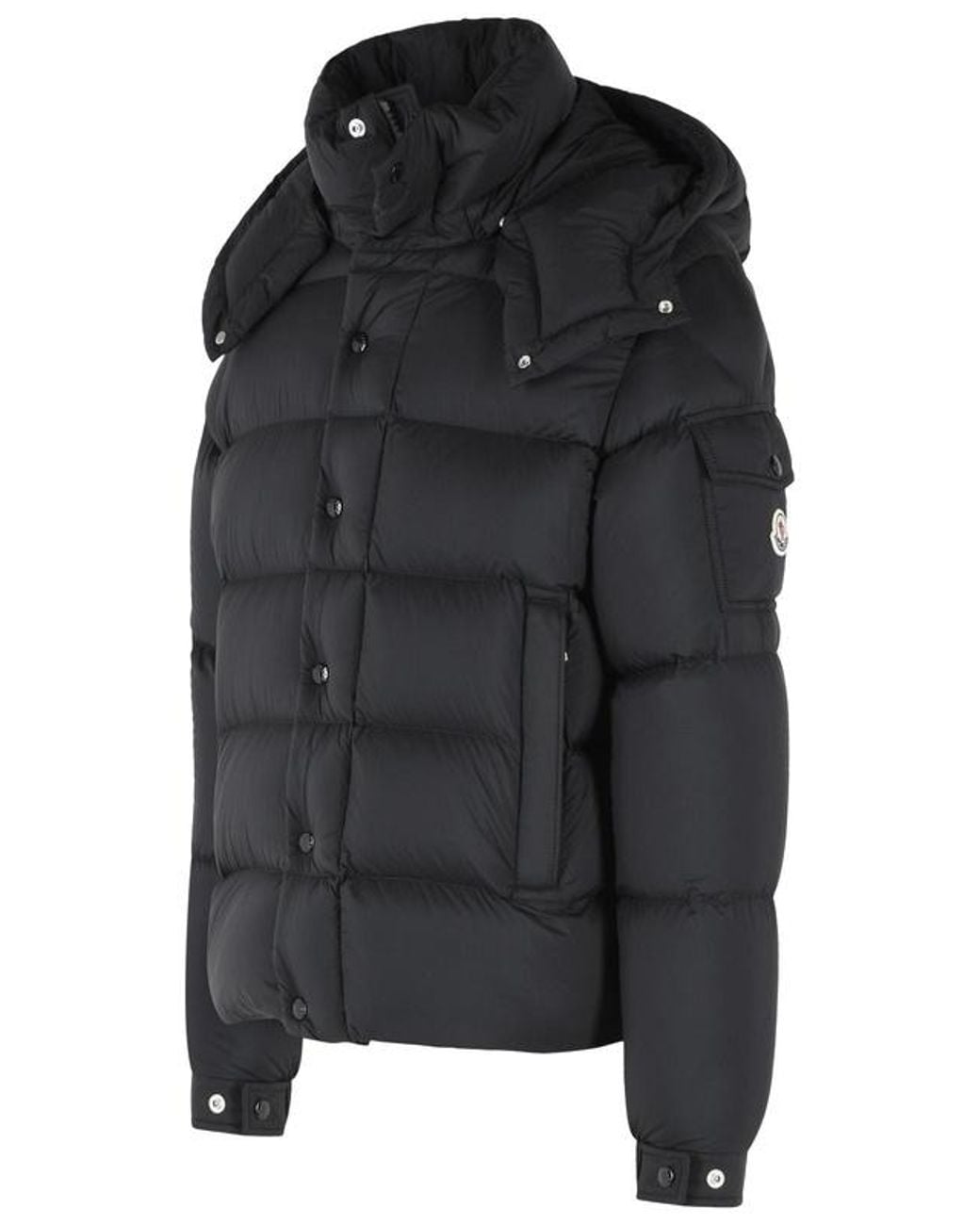 Moncler Black Maya 70 Hooded Down Jacket for men