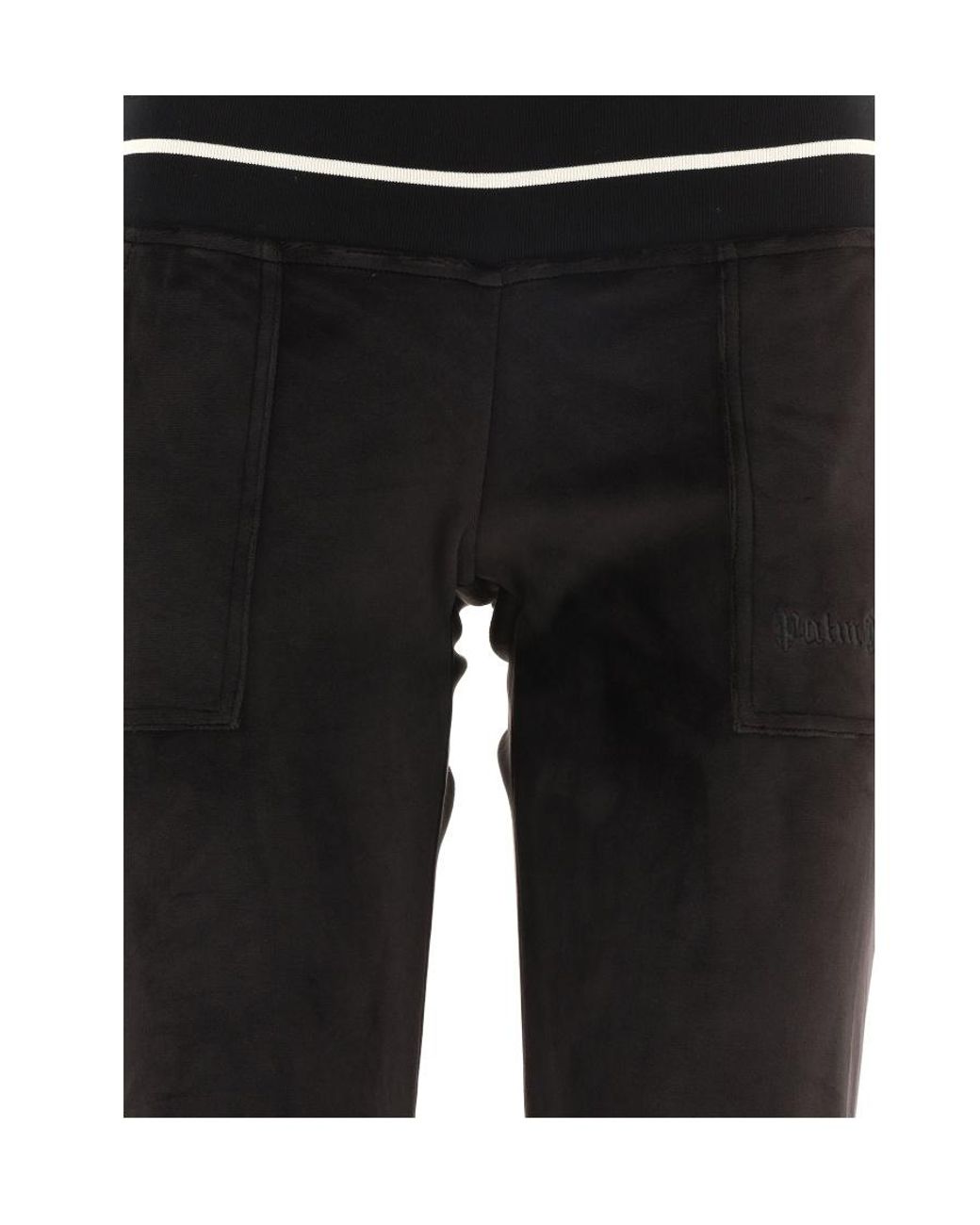 Palm Angels Black Trousers