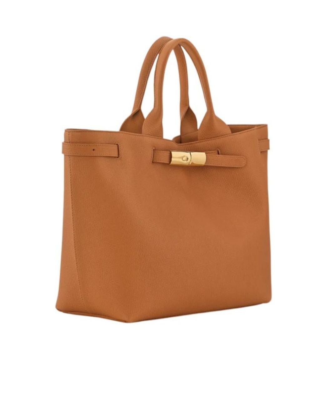 Longchamp Brown Le Smart Shopping Bag
