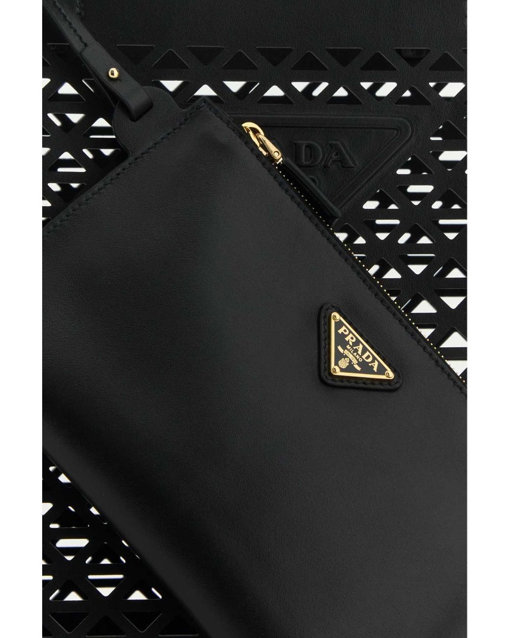 Prada Black Logo Handbag