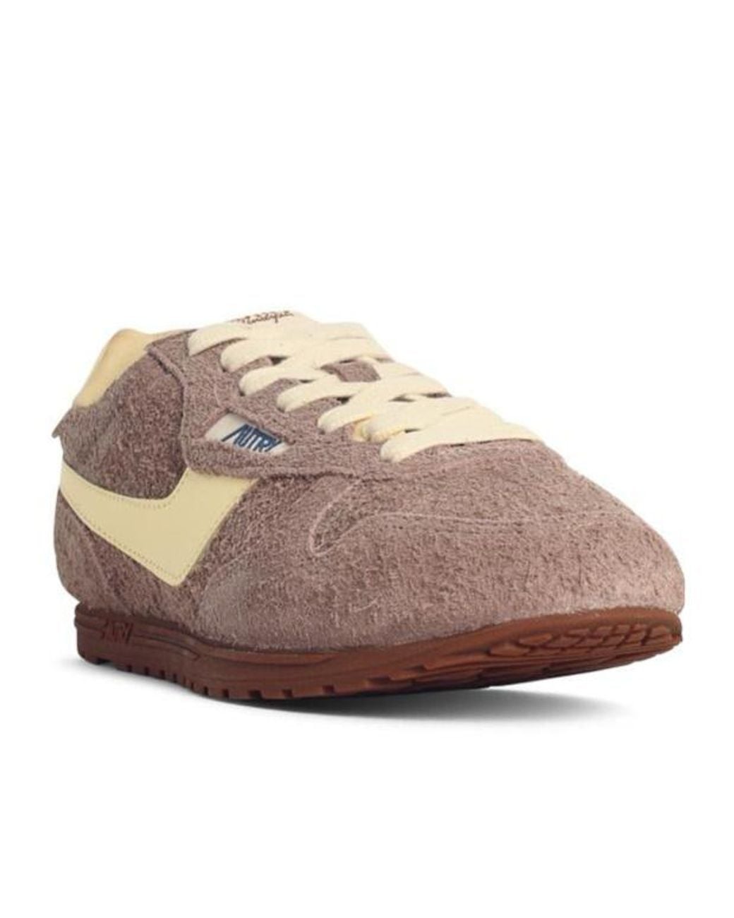 Autry Brown Windspin Retro Low-Top Sneakers