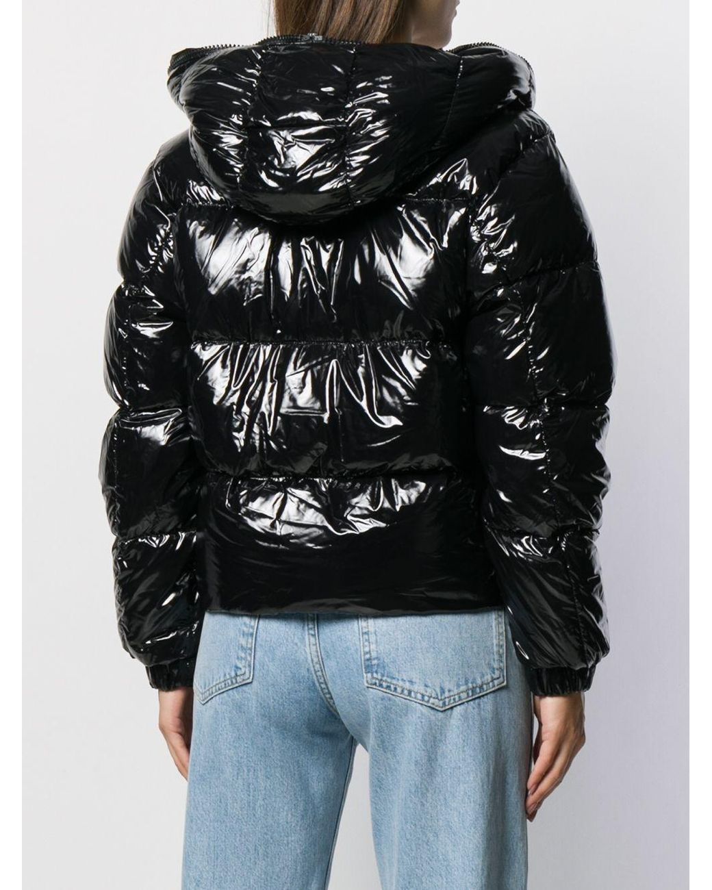 Duvetica Black Bellatrix Short Style Down Jacket