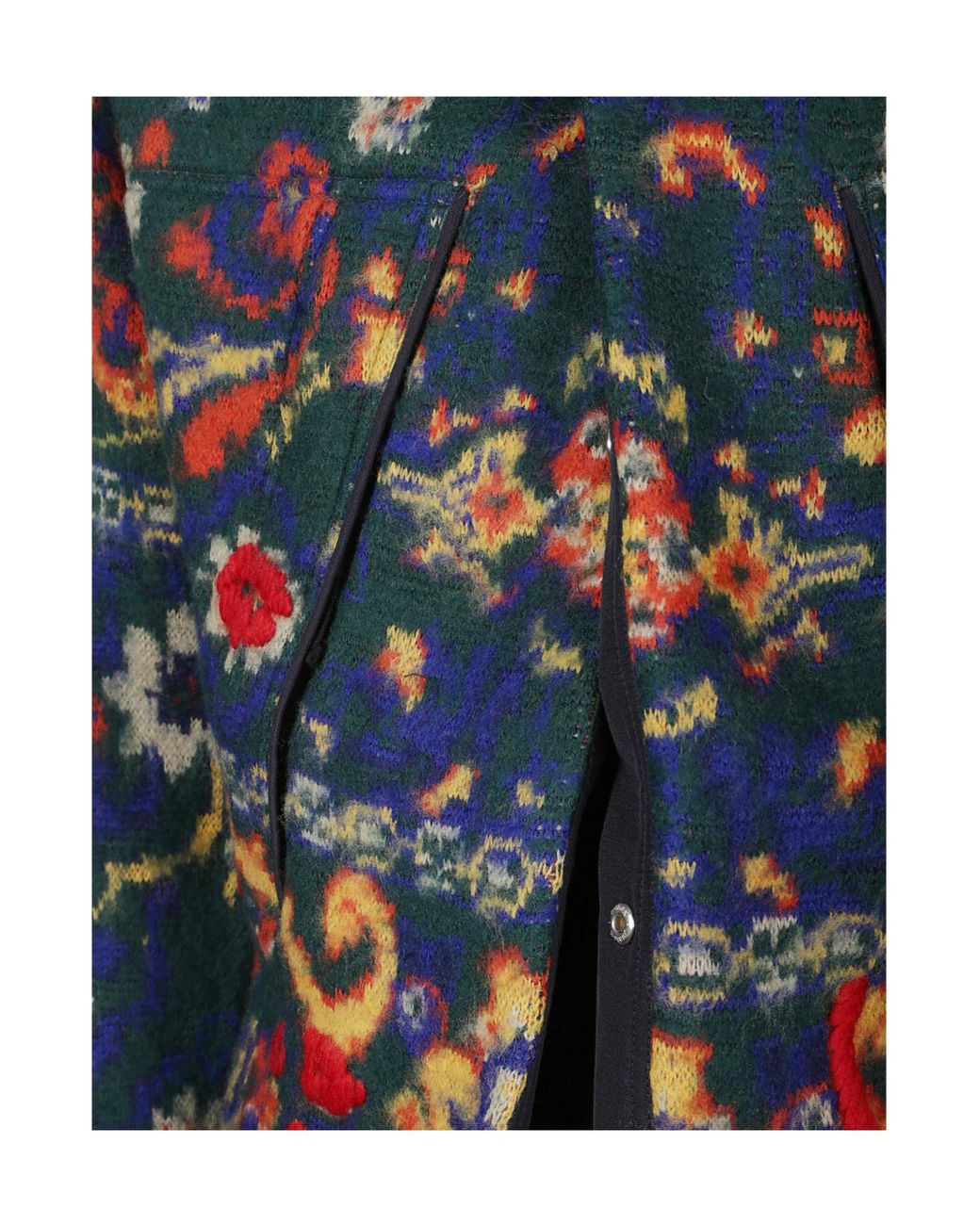 Sacai Blue Patchwork Jacket for men