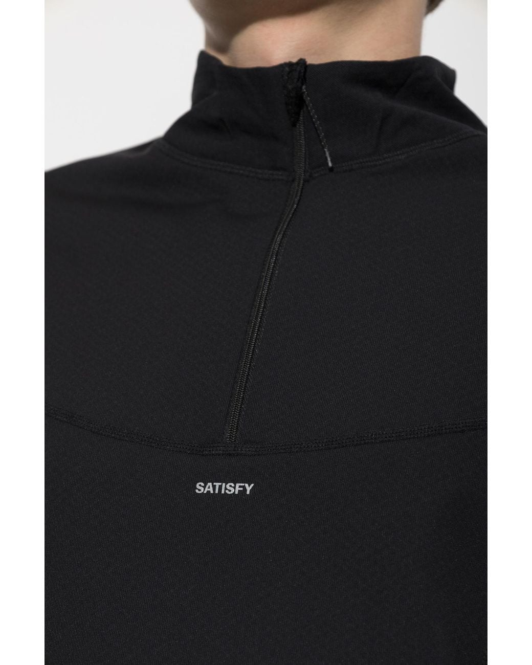 Satisfy Black Long-Sleeved Top for men