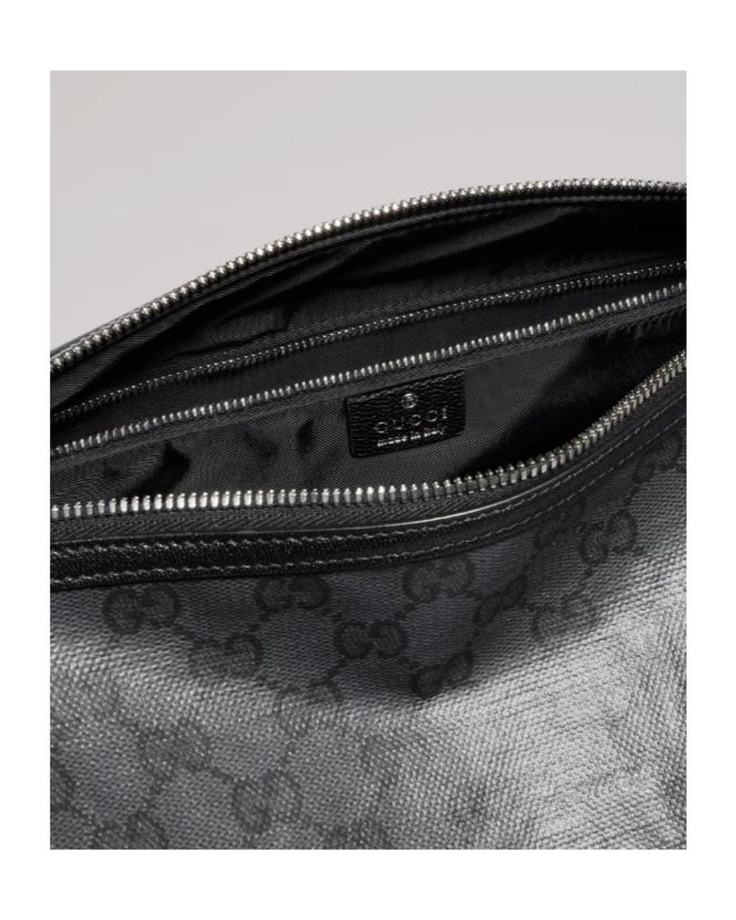 Gucci Black Essence Classic Medium Crossbody Bag for men