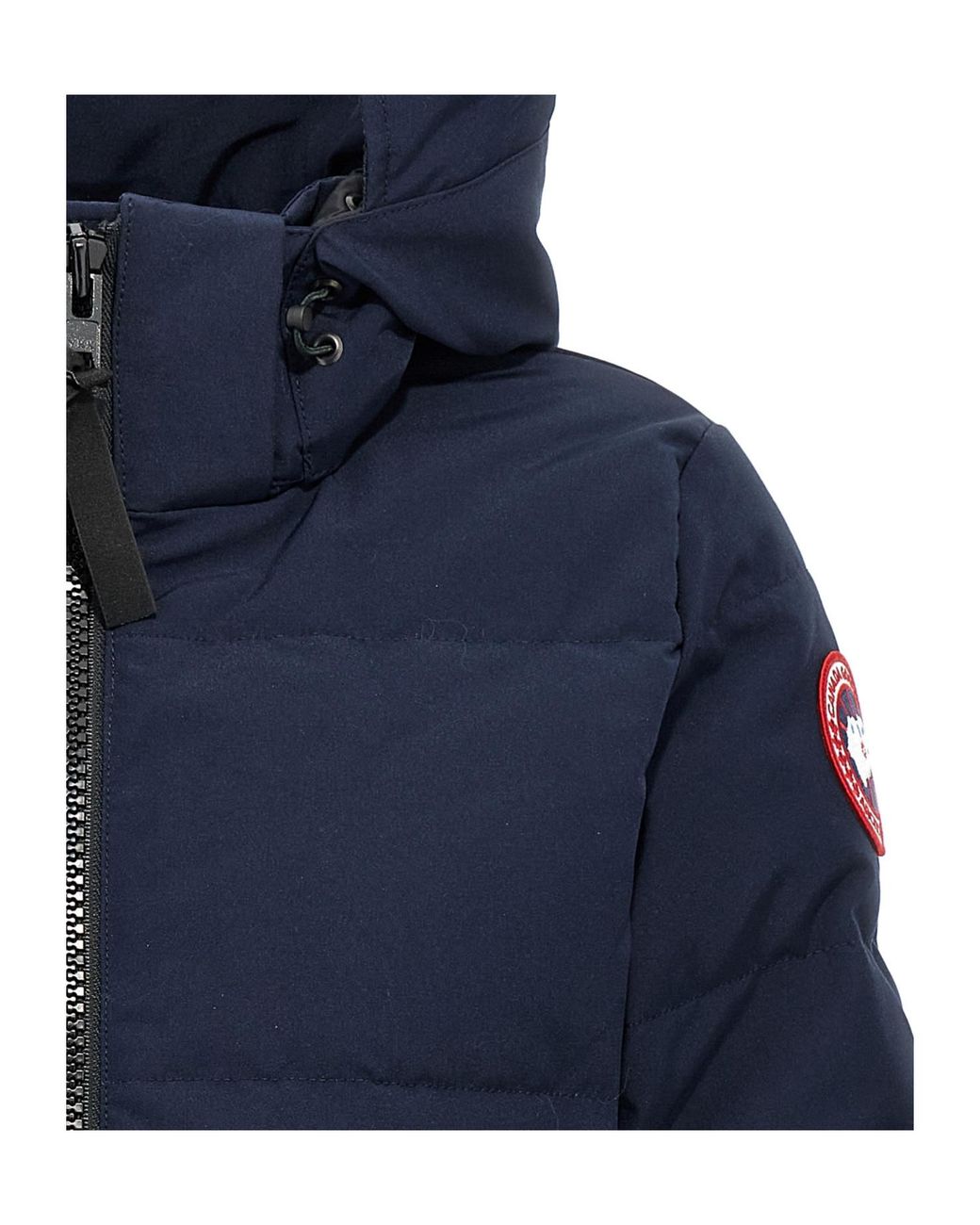 Canada Goose Blue Chelsea Front-Zip Hooded Parka