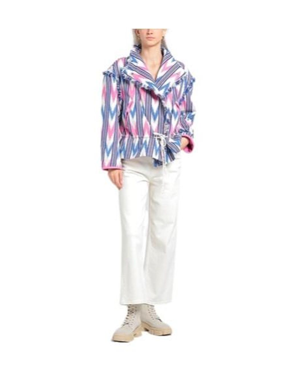 Isabel Marant Red Solidcolor Longsleeve Shirt Jacket