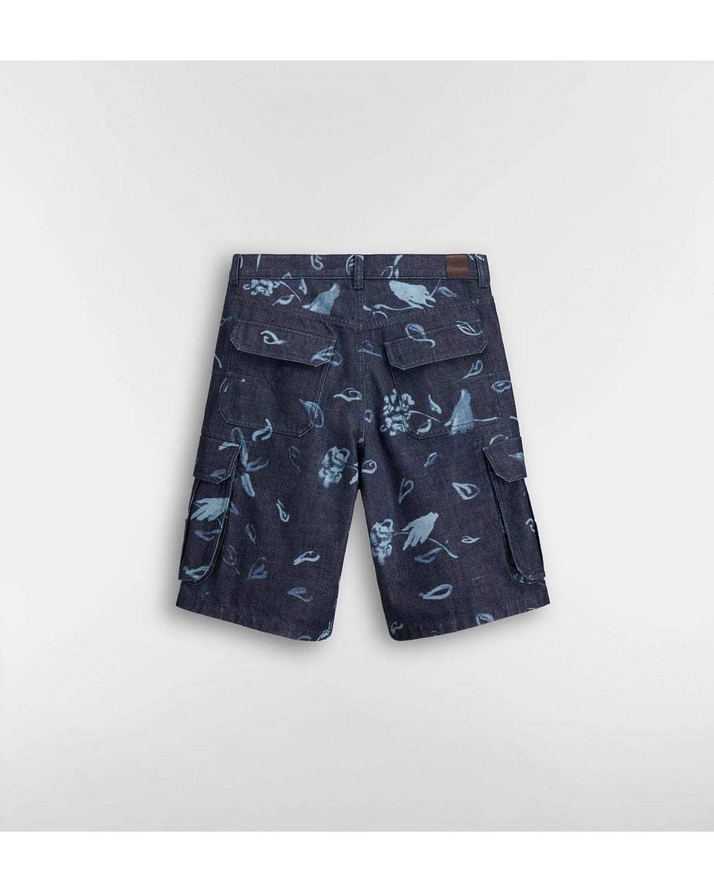 Dior Blue Iviera Cargo Shorts for men